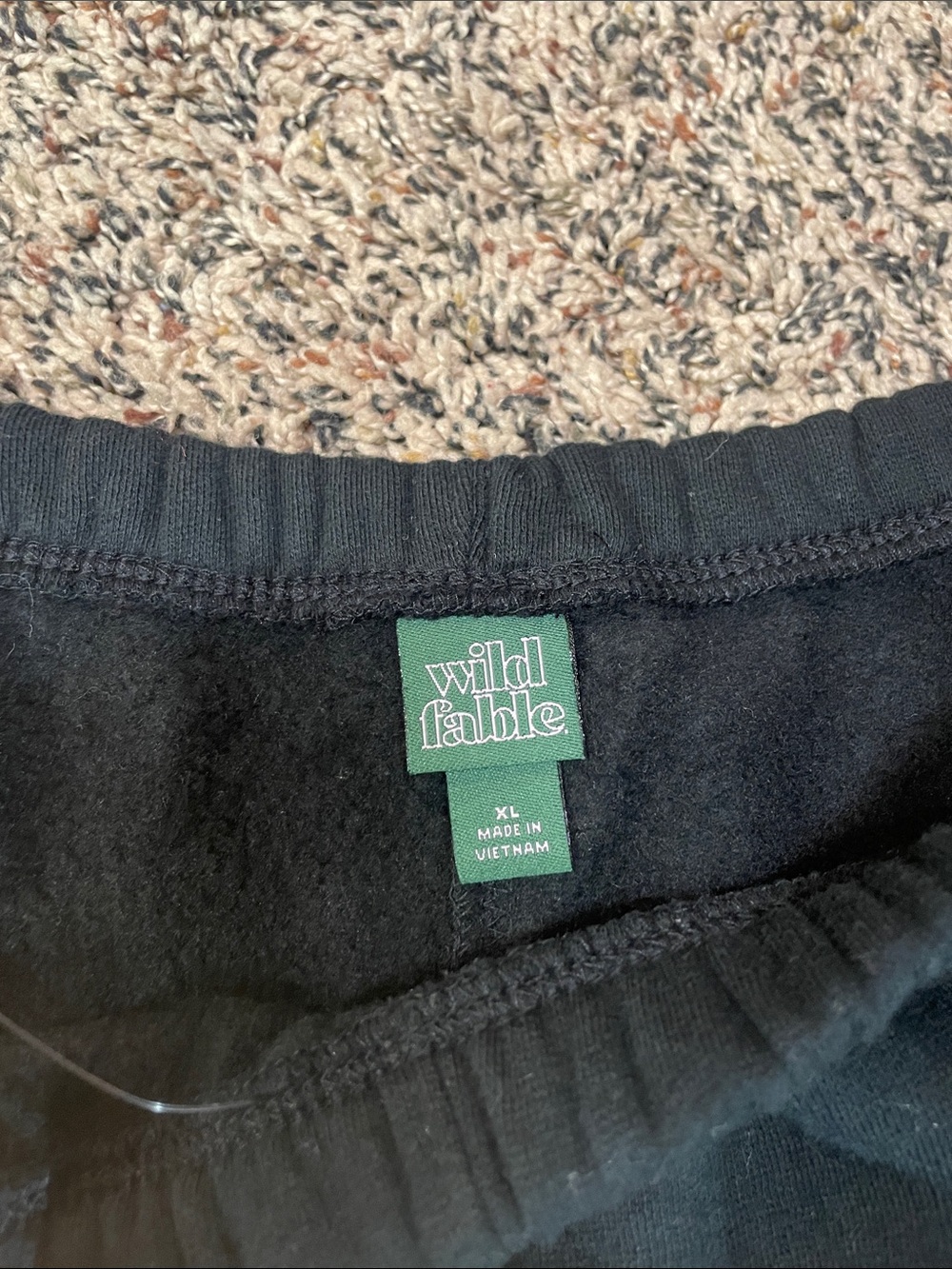 wild fable Black Athletic Lounge Shorts Size XL Soft Comfy | NWOT - Picture 4 of 5